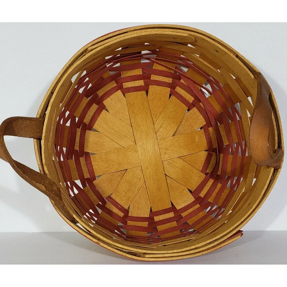 *SIGNED* Longaberger 1995 MOTHERS DAY BASKET OF LOVE #18805 COMBO: Liner, Prtctr